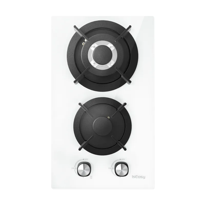 ISEASY MGBG-312A gas hob, 2 burners (white)